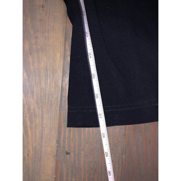 Athleta casual nylon black pants stretch waist women's size 10 - Picture 7 of 9